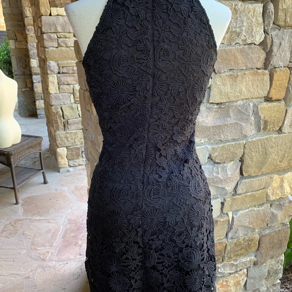 Lulus Black Lace Dress - Picture 8 of 10
